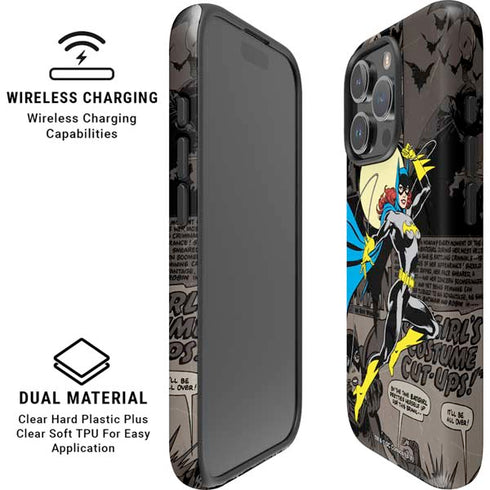 DC Comics Batgirl Classic Art iPhone 16 Pro Magsafe Impact Case