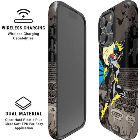 DC Comics Batgirl Classic Art iPhone 16 Pro Max Magsafe Impact Case