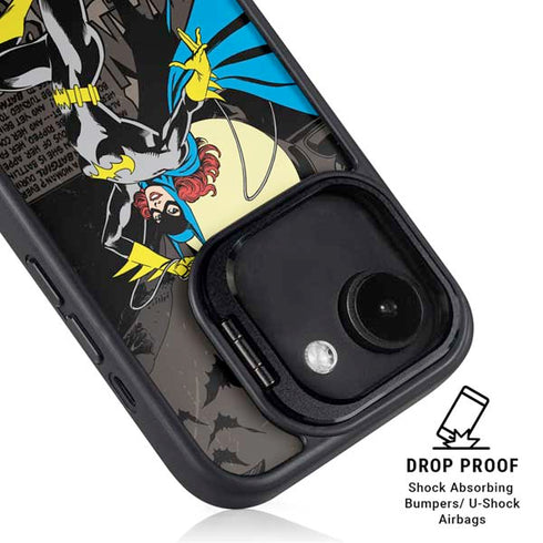 DC Comics Batgirl Classic Art iPhone 16e Kickstand Case