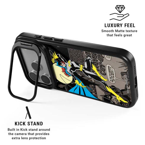 DC Comics Batgirl Classic Art iPhone 17 Pro Max Kickstand Case