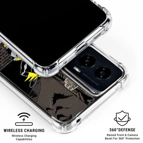 DC Comics Batgirl Classic Art Moto G Power 5G (2024) Clear Case