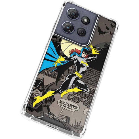 DC Comics Batgirl Classic Art Moto G Power 5G (2025) Clear Case