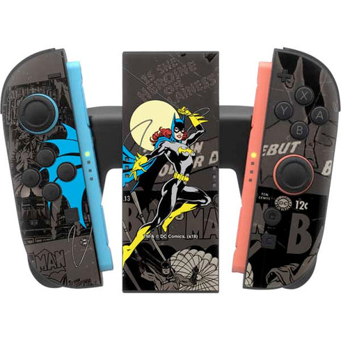 DC Comics Batgirl Classic Art Nintendo Switch 2 (2025) Joy-Con Controller Skin