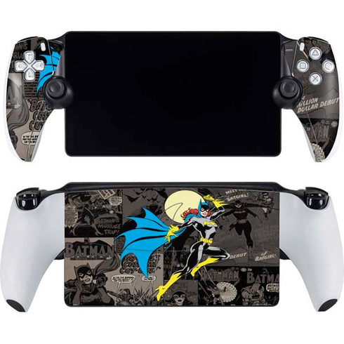 DC Comics Batgirl Classic Art PlayStation Portal Remote Player Skin