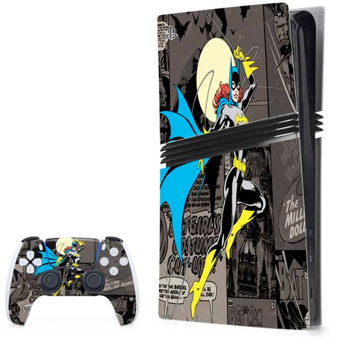 DC Comics Batgirl Classic Art PlayStation PS5 Skins