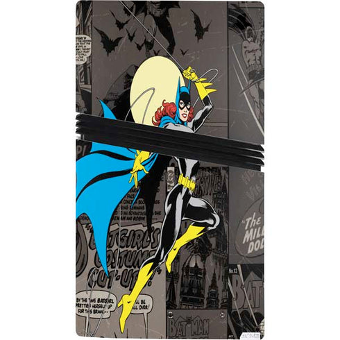 DC Comics Batgirl Classic Art PS5 Pro Console Skin