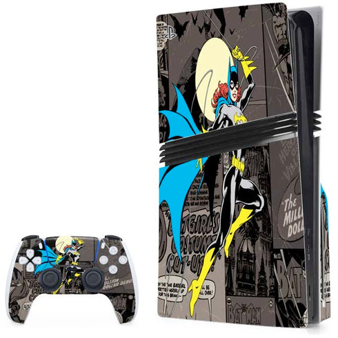 DC Comics Batgirl Classic Art PlayStation PS5 Skins