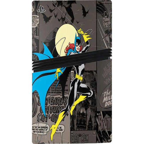 DC Comics Batgirl Classic Art PS5 Pro Disk Bundle Skin