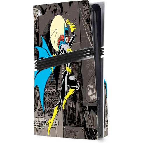 DC Comics Batgirl Classic Art PS5 Pro Disk Console Skin