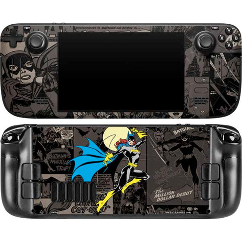 DC Comics Batgirl Classic Art Steam Deck Handheld Gaming Computer OLED Skin