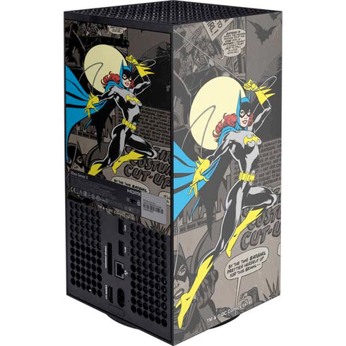 DC Comics Batgirl Classic Art XBox Series X Digital Edition Console Skin