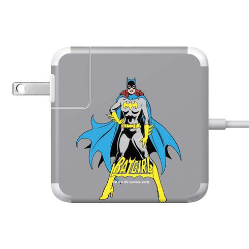 DC Comics Batgirl Classic Art Pose 85W Power Adapter (15 and 17 inch MacBook Pro Charger) Skin
