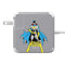 DC Comics Batgirl Classic Art Pose 85W Power Adapter (15 and 17 inch MacBook Pro Charger) Skin