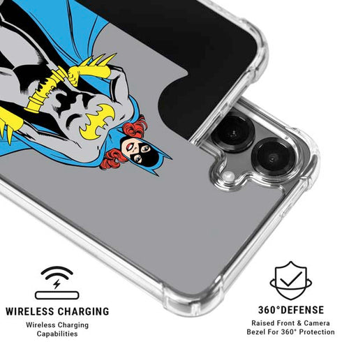 DC Comics Batgirl Classic Art Pose Galaxy S26 Clear Case