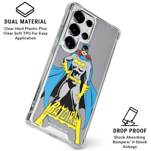 DC Comics Batgirl Classic Art Pose Galaxy S26 Ultra Clear Case