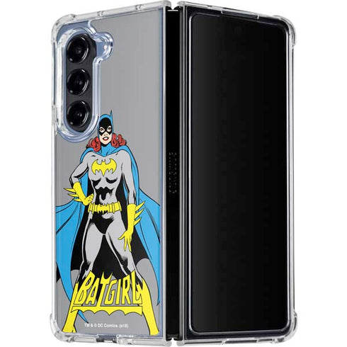DC Comics Batgirl Classic Art Pose Galaxy Z Fold5 5G Clear Case