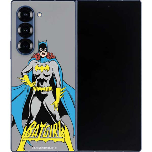 DC Comics Batgirl Classic Art Pose Galaxy Z Fold6 Skin