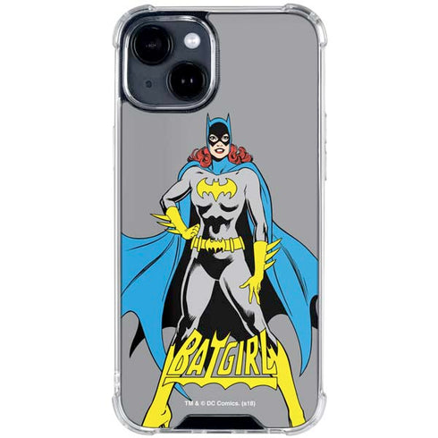 DC Comics Batgirl Classic Art Pose iPhone 15 Clear Case