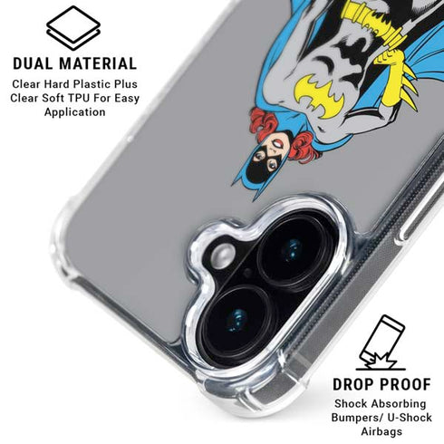 DC Comics Batgirl Classic Art Pose iPhone 16 Clear Case