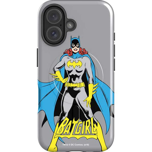 DC Comics Batgirl Classic Art Pose iPhone 16 Magsafe Impact Case