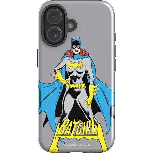 DC Comics Batgirl Classic Art Pose iPhone 16 Plus Impact Case
