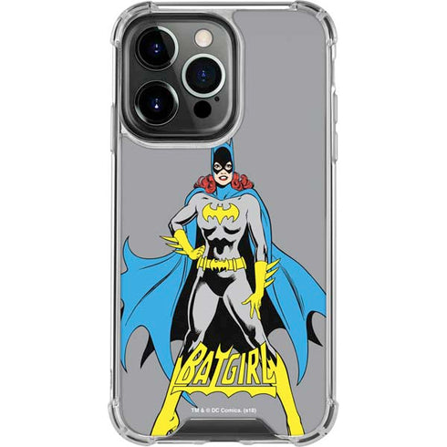 DC Comics Batgirl Classic Art Pose iPhone 16 Pro Clear Case