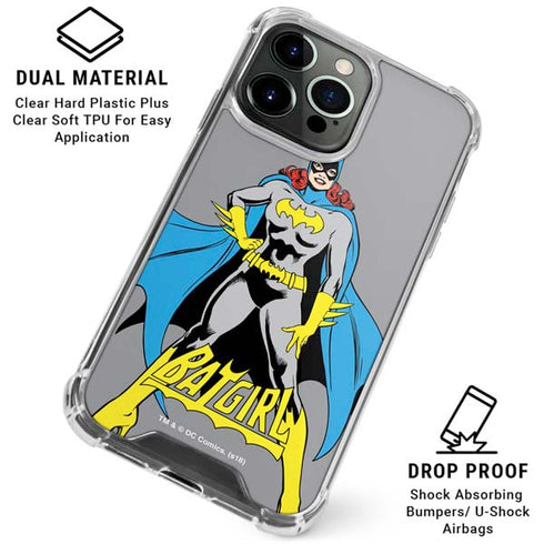 DC Comics Batgirl Classic Art Pose iPhone 16 Pro Clear Case