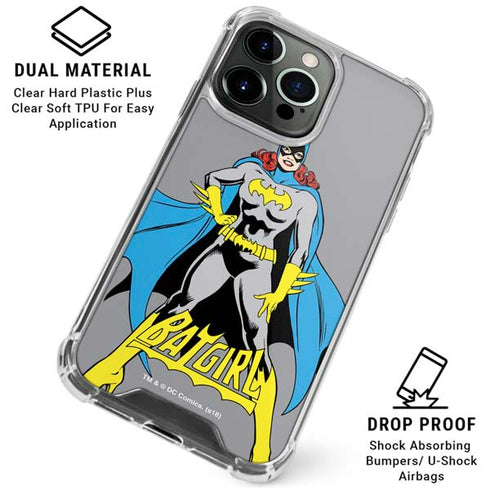 DC Comics Batgirl Classic Art Pose iPhone 16 Pro Max Clear Case