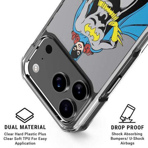 DC Comics Batgirl Classic Art Pose iPhone 18 Pro Clear Case