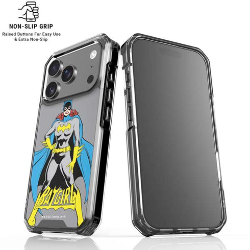 DC Comics Batgirl Classic Art Pose iPhone 18 Pro Clear Case