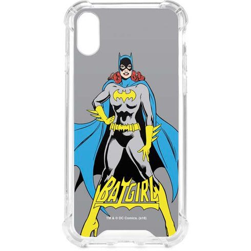 DC Comics Batgirl Classic Art Pose iPhone XS Clear Case