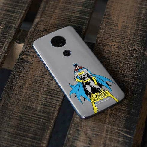 DC Comics Batgirl Classic Art Pose Moto E5 Plus Skin