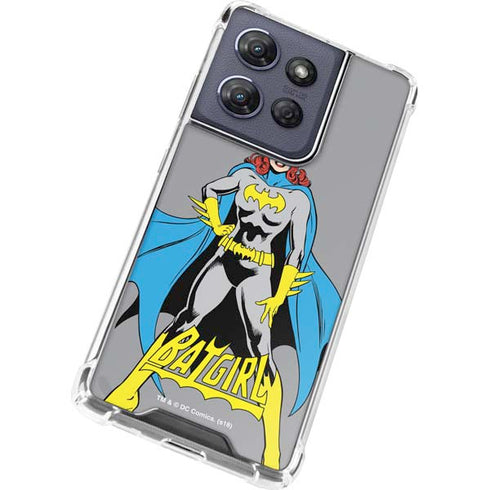 DC Comics Batgirl Classic Art Pose Moto G Play 5G (2025) Clear Case