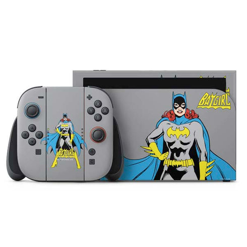 DC Comics Batgirl Classic Art Pose Nintendo Switch 2 (2025) with Joy-Con Skin