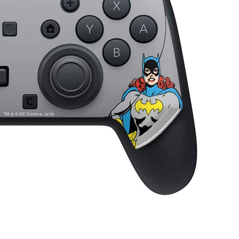 DC Comics Batgirl Classic Art Pose Nintendo Switch 2 (2025) Pro Controller Skin