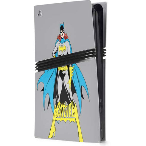 DC Comics Batgirl Classic Art Pose PS5 Pro Console Skin