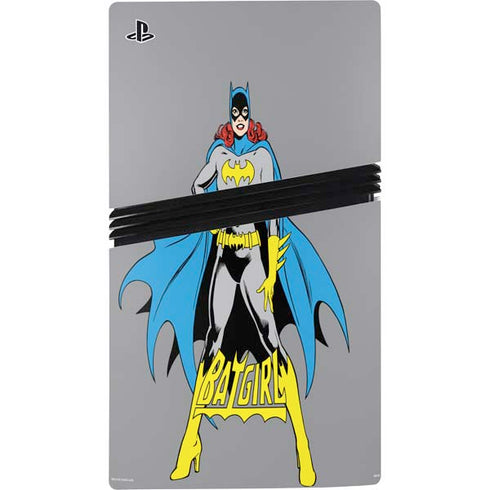 DC Comics Batgirl Classic Art Pose PS5 Pro Disk Console Skin
