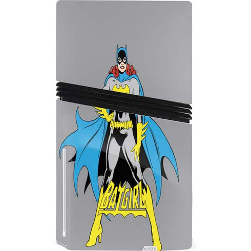 DC Comics Batgirl Classic Art Pose PS5 Pro Disk Console Skin