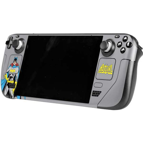 DC Comics Batgirl Classic Art Pose Steam Deck Handheld Gaming Computer OLED Skin