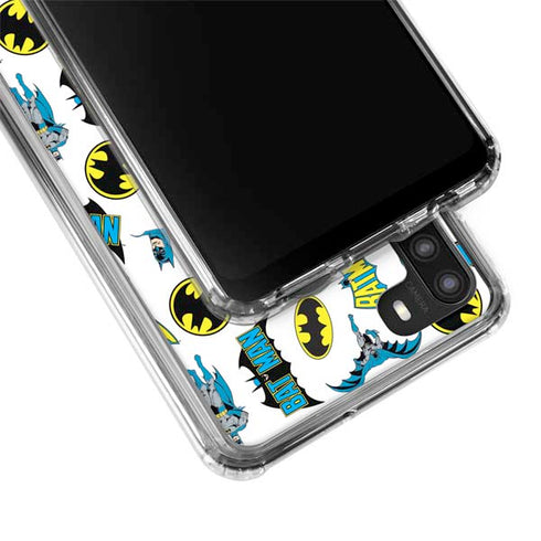 DC Comics Batman Classic Art Print Galaxy A21 Clear Case