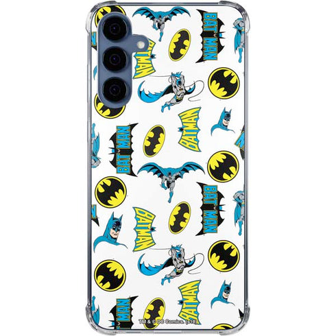 DC Comics Batman Classic Art Print Galaxy A35 5G Clear Case