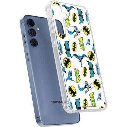 DC Comics Batman Classic Art Print Galaxy A35 5G Clear Case