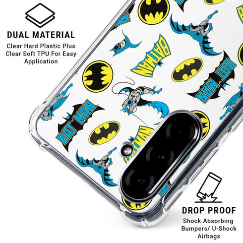 DC Comics Batman Classic Art Print Galaxy A36 5G Clear Case