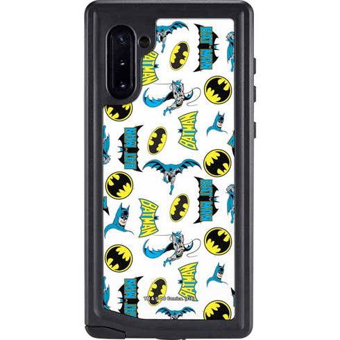 DC Comics Batman Classic Art Print Galaxy Note 10 Waterproof Case