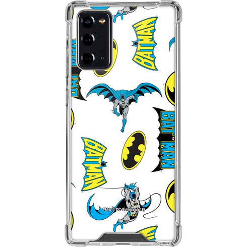 DC Comics Batman Classic Art Print Galaxy Note20 5G Clear Case