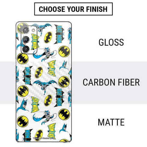 DC Comics Batman Classic Art Print Galaxy Note20 5G Skin