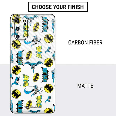 DC Comics Batman Classic Art Print Galaxy S20 Plus Skin