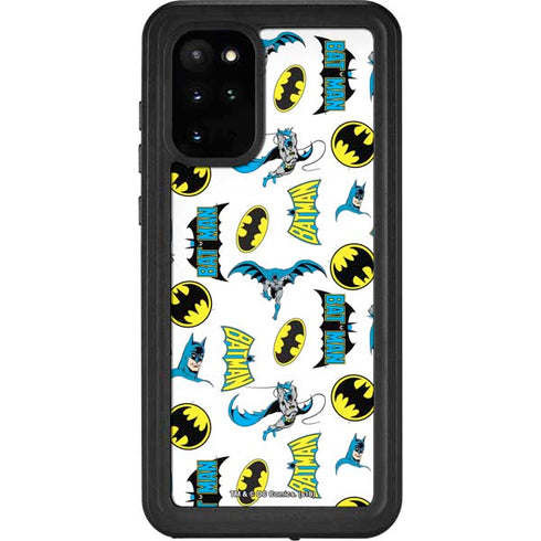 DC Comics Batman Classic Art Print Galaxy S20 Plus Waterproof Case