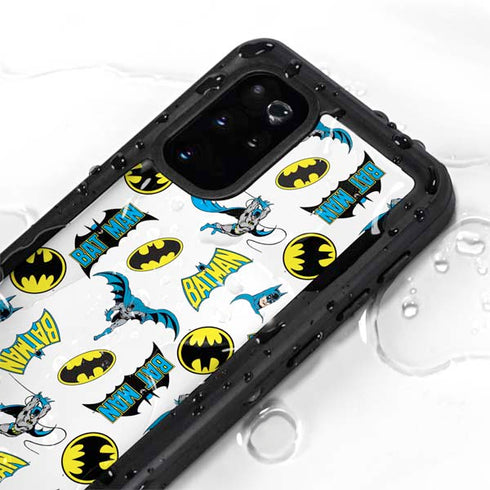 DC Comics Batman Classic Art Print Galaxy S20 Plus Waterproof Case