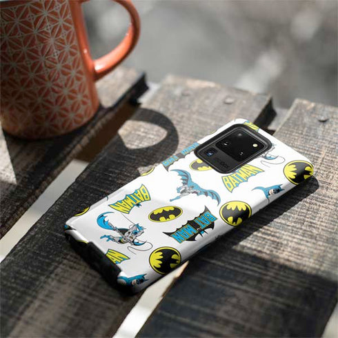 DC Comics Batman Classic Art Print Galaxy S20 Ultra 5G Pro Case